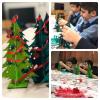 سیزدهمین جلسه خلاقیت/ تکمیل ساخت درخت کریسمس
