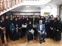 بازدید دانشجویان دانشگاه فرهنگیان از دبستان  دی دوره دوم 